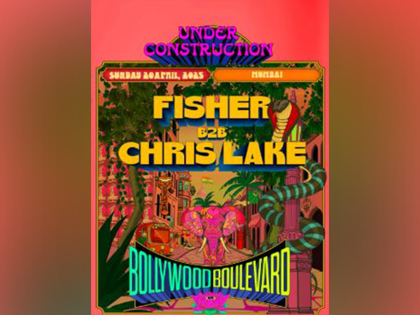 Poster of Fisher and Chris Lake's gig (Image source: Gig's team)