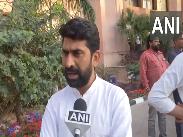 Congress MLA Manish Yadav (Photo: ANI)