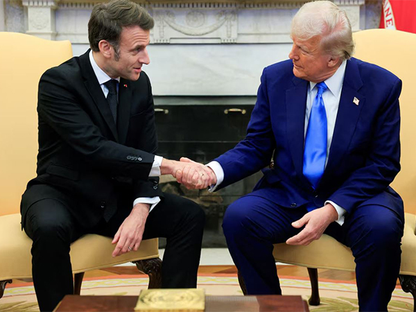 US President Donald Trump and French President Emmannuel Macron (Image/Reuters)