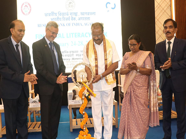 Tripura Governor N Indrasena Reddy at the occasion (Photo/ANI)