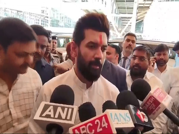 Union Minister Chirag Paswan (Photo/ANI)