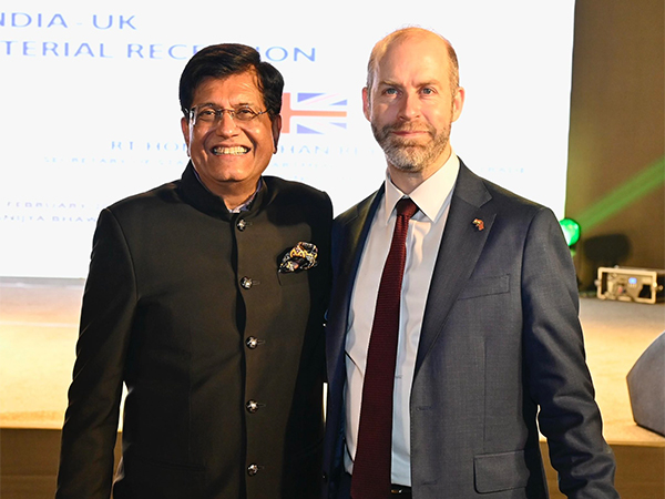  Union Minister Piyush Goyal with UK Trade Secretary Jonathan Reynolds (Photo/@PiyushGoyal)