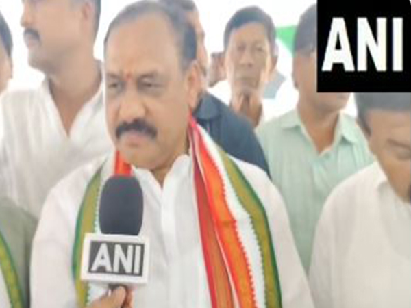TPCC chief Mahesh Kumar Goud condemned Union Minister for Home Affairs Bandi Sanjay's remarks on Congress party (Photo/ANI)