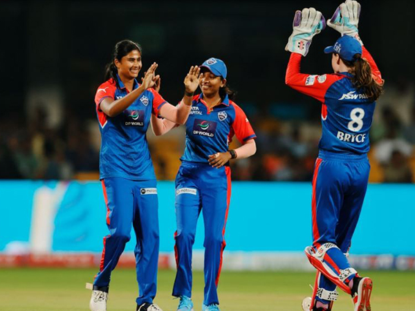Delhi Capitals players celebrating (Photo: @wplt20/X) 