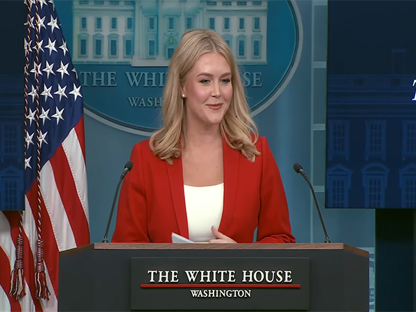 US White House Press Secretary Karoline Leavitt (Image: YouTube@TheWhiteHouse)