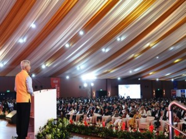 EAM Jaishankar speaks at Advantage Assam Summit 2.0 (Image: X@DrSJaishankar)