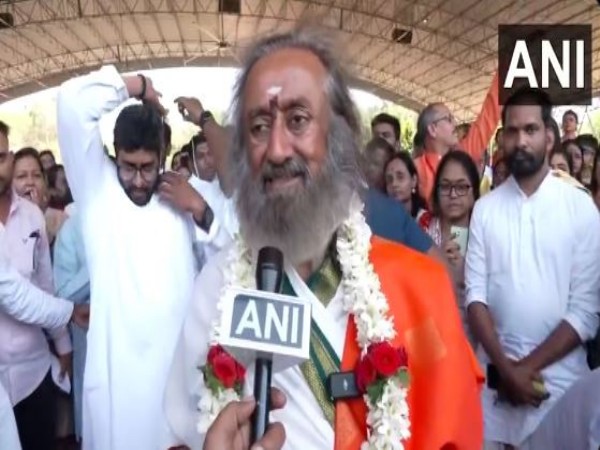 Spiritual leader Sri Sri Ravishankar. (Photo/ANI)