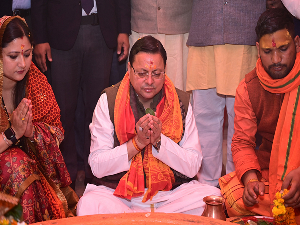 Uttarakhand Chief Minister Pushkar Singh Dhami (Photo/ANI)