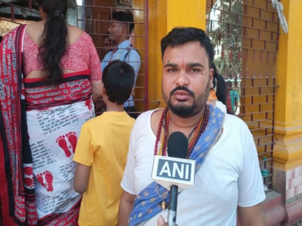 Devotees gathered in large numbers at the Shivbari Temple in Agartala to observe the Maha Shivaratri (Photo/ANI)