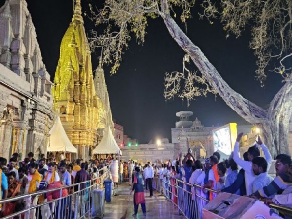 A visual from the spot (Photo/Shri Kashi Vishwanath Mandir)