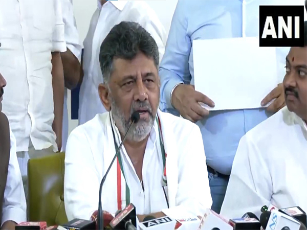 Karnataka Deputy CM DK Shivakumar (File photo/ANI)