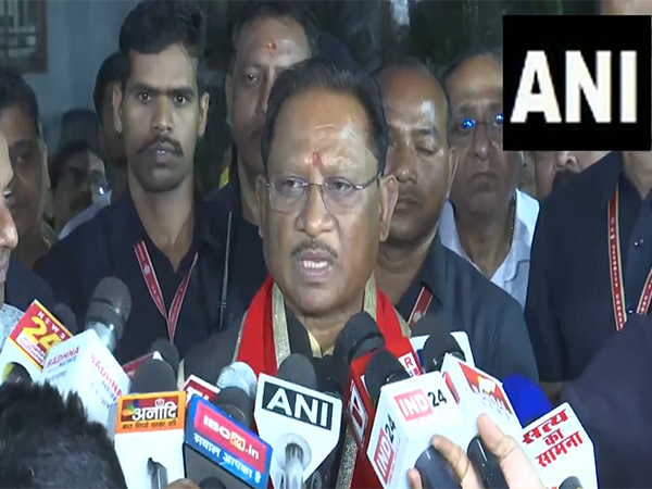 Chhattisgarh CM Vishnu Deo Sai (File photo/ANI)