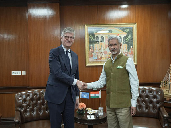 External Affairs Minister S Jaishankar with Jean-Pierre Lacroix, Under Secretary General for Peace Operations (Image: X@DrSJaishankar)
