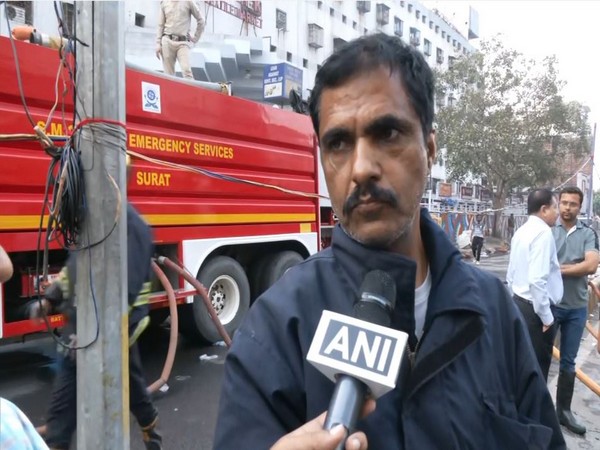 Chief Fire Officer Basant Kumar Parikh.(Photo/ANI)