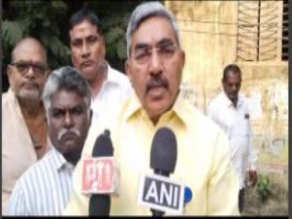 Former minister and MLC candidate for Guntur and Krishna districts, Alapati Rajendra Prasad.(Photo/ANI)