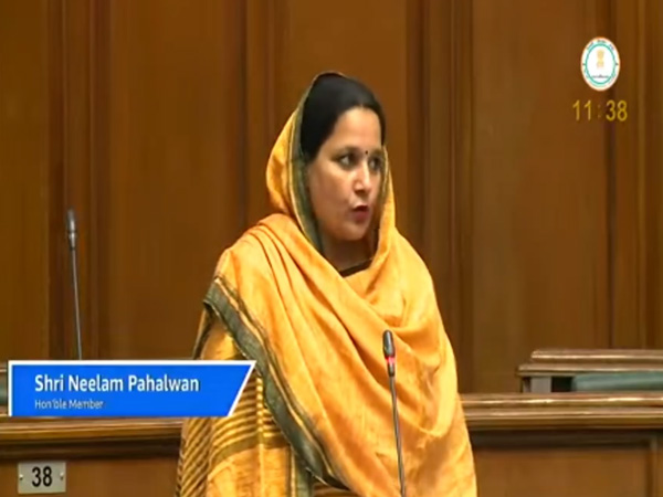 BJP MLA Neelam Pahalwan (Photo Source: Delhi Assembly)