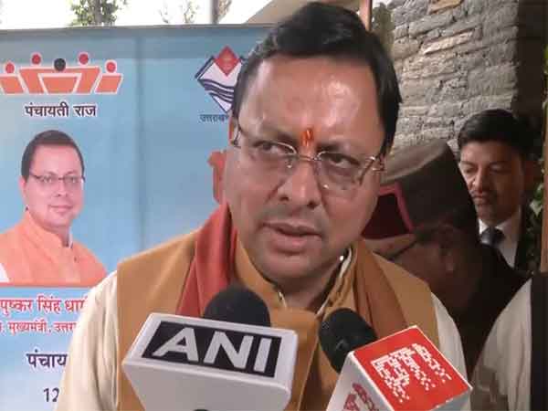 Uttarakhand Chief Minister Pushkar Singh Dhami. (Photo/ANI)