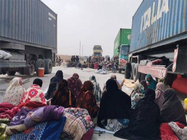 Visuals of the protest against enforced disappearances in Balochistan (Photo/X @TBPEnglish)