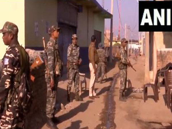 Forces have been deployed in Hazaribagh, Jharkhand following an incident of violence (Photo/ANI)