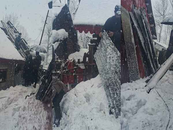 Visuals from Avalanche in Bandipora (Photo: ANI)