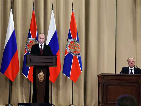 Russian President Vladimir Putin at meeting of Federal Security Service Board on Feb 27, 2025 (Photo source/Kremlin website)