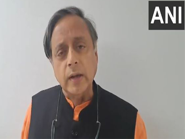 Chairman of Parliamentary Standing Committee on External Affairs Shashi Tharoor (Photo/ANI)
