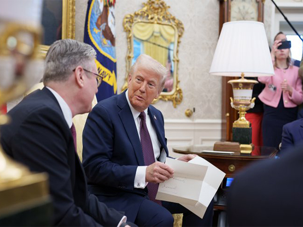 United States President Donald Trump and  UK Prime Minister Keir Starmer (Photo/X@WhiteHouse)