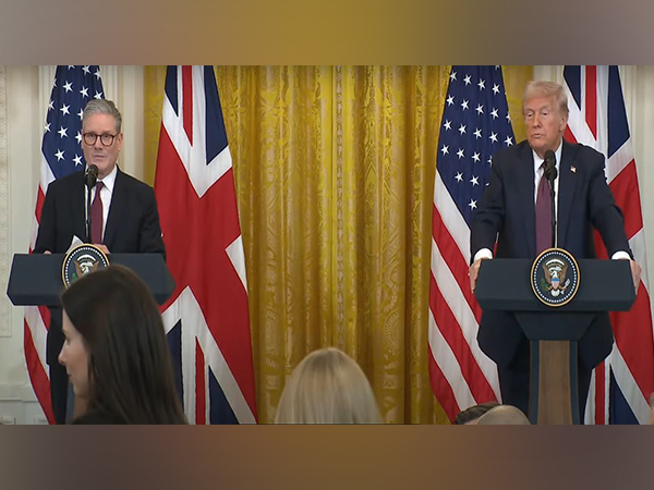 US President Donald Trump holds a press conference with UK Prime Minister Keir Starmer (Photo/White House, YouTube)