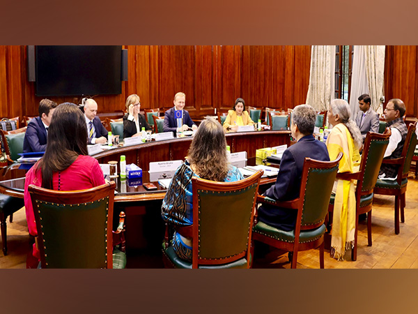 FM Sitharaman holds meeting with EU commissioners in Delhi (Photo/ Ministry of Finance) 