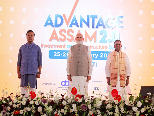 Inaugural ceremony of Advantage Assam 2.0 in Guwahati (Image: X/@himantabiswa)