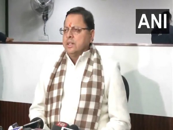 Uttarakhand Chief Minister Pushkar Singh Dhami (Photo/ANI)
