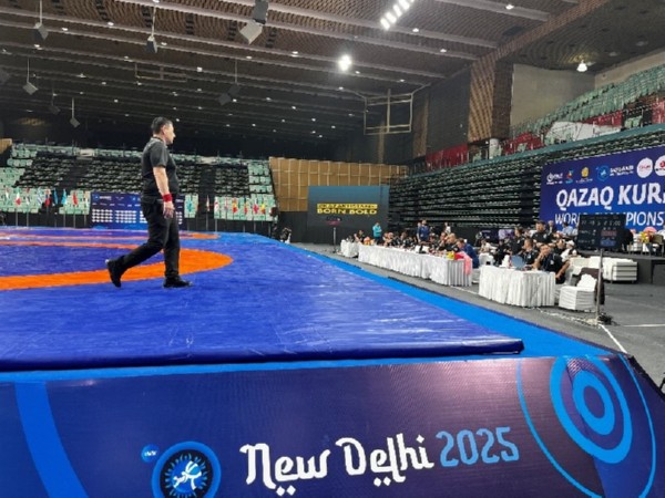 The Qazaq Kuresi World Championship in New Delhi (Photo/Embassy of Kazakhstan in India)