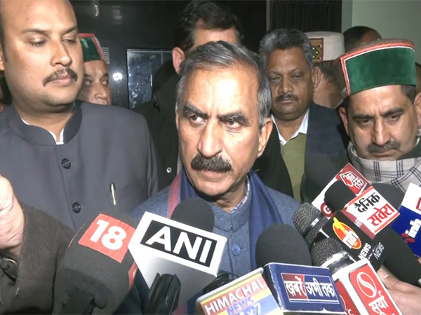 Himachal Pradesh Chief Minister Sukhvinder Singh Sukhu (Photo/ANI)