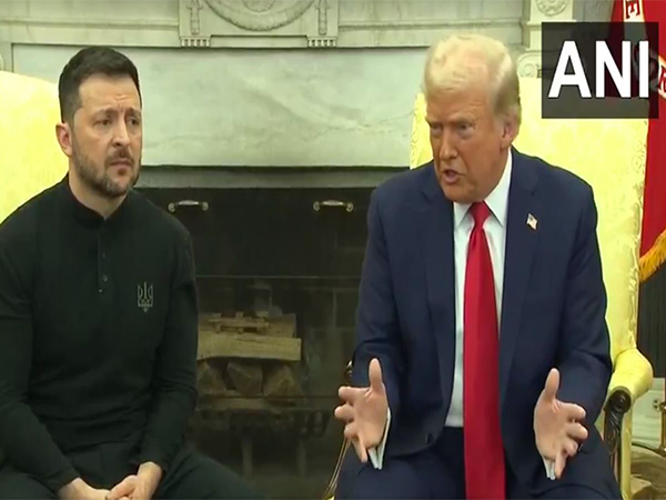 US Donald Trump with Ukrainian President Volodymyr Zelenskyy (Photo/US Network Pool via Reuters)