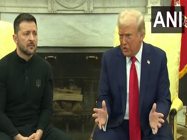 US President Donald Trump with Ukrainian President Volodymyr Zelenskyy (Photo/US Network Pool via Reuters)