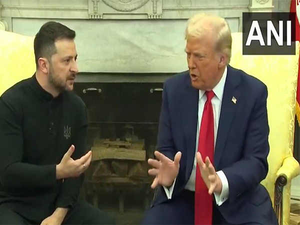 US President Donald Trump with Ukrainian President Volodymyr Zelenskyy (Photo/US Network Pool via Reuters)