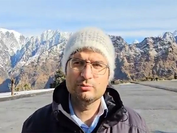 District Magistrate Chamoli, Sandeep Tiwari (Photo/ANI)