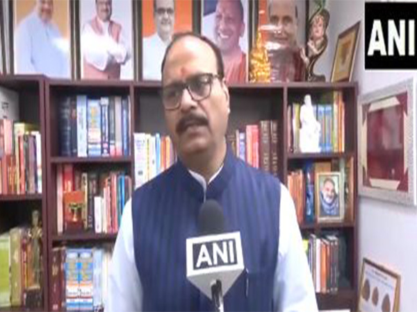 UP Deputy CM Brajesh Pathak speaks on rescue efforts for workers trapped in Chamoli avalanche.(Photo/ANI)