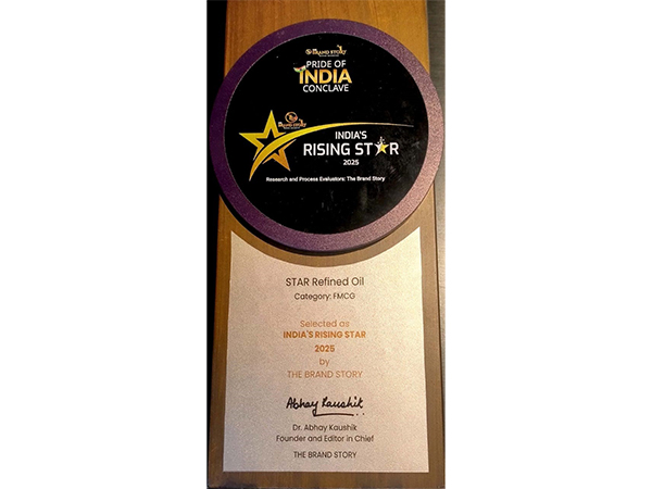 A Star on the Rise! STAR Refined Oil wins ‘Rising Star of India’ Award