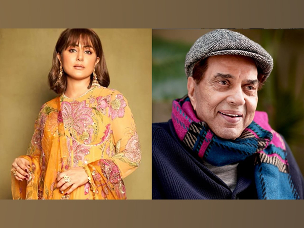 Hina Khan, Dharmendra (Photo/instagram)