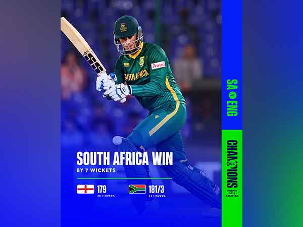 Rassie van der Dussen (Photo: X/@ICC)