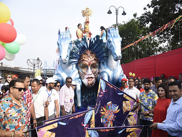 Goa Carnaval 2025 draws global visitors, flagged off by Chief Minister Sawant (Photo/ANI)