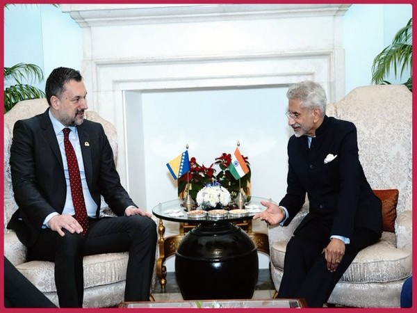External Affairs Minister S Jaishankar with Minister of Foreign Affairs of Bosnia and Herzegovina, Elmedin Dino Konaković (File image: X@DrSJaishankar)