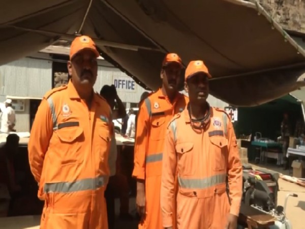 Rescue operation for 8 workers at Nagarkurnool tunnel collapse site enters Day 9. (Photo/ANI)