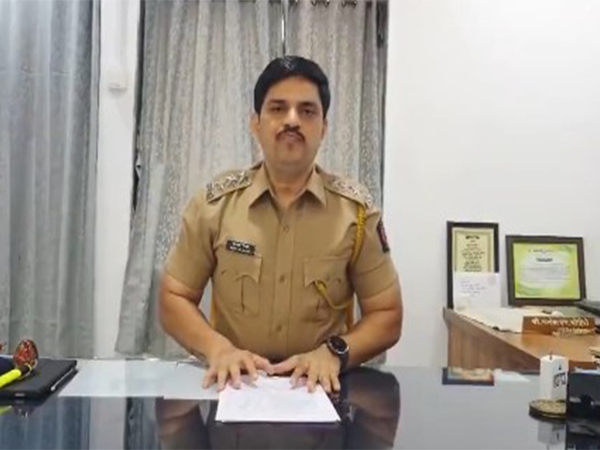Muktainagar Sub-Divisional Police Officer (SDPO) Krishnat Pingale (Photo/Self-made video of Pingale)
