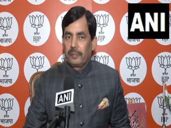 BJP national spokesperson Syed Shahnawaz Hussain (Photo/ANI)