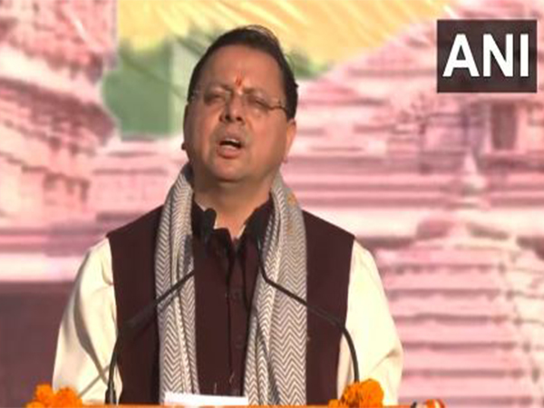 Uttarakhand Chief Minister Pushkar Singh Dhami (Photo/ANI)