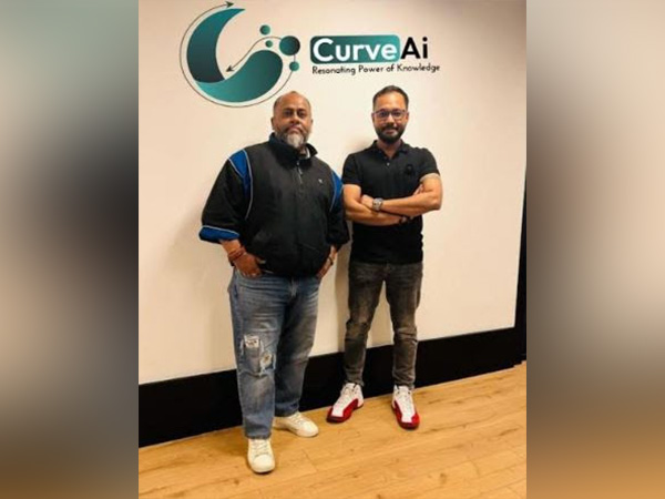 Left: Amiit Deep Kumarr- Founder & CEO, On right: Kschitiz Mathur-Co Founder & CDO, CurveAi