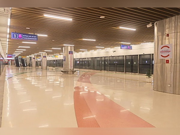 Halonix Lighting at Krishna Park Extension Metro Station of Delhi