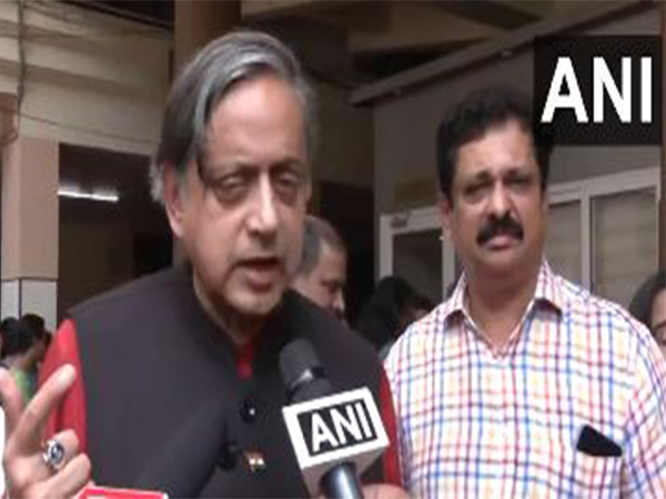 Congress Member of Parliament (MP) Shashi Tharoor (Photo/ANI)